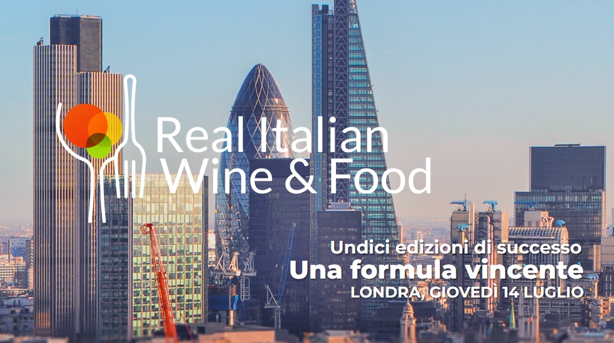 Real Italian Wine&Food, 11° edizione - Londra 14 luglio